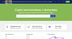 Desktop Screenshot of czesci.ambit.pl