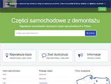 Tablet Screenshot of czesci.ambit.pl