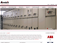 Tablet Screenshot of ambit.in